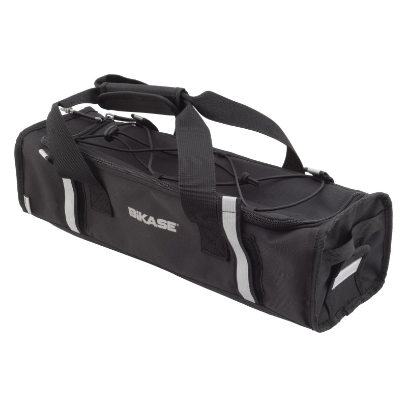 Bags Bikase Bikase E-Bike Battery Rack Bag Velcro Straps 5x5x17` 425 c.i. Black Dark Slate Gray