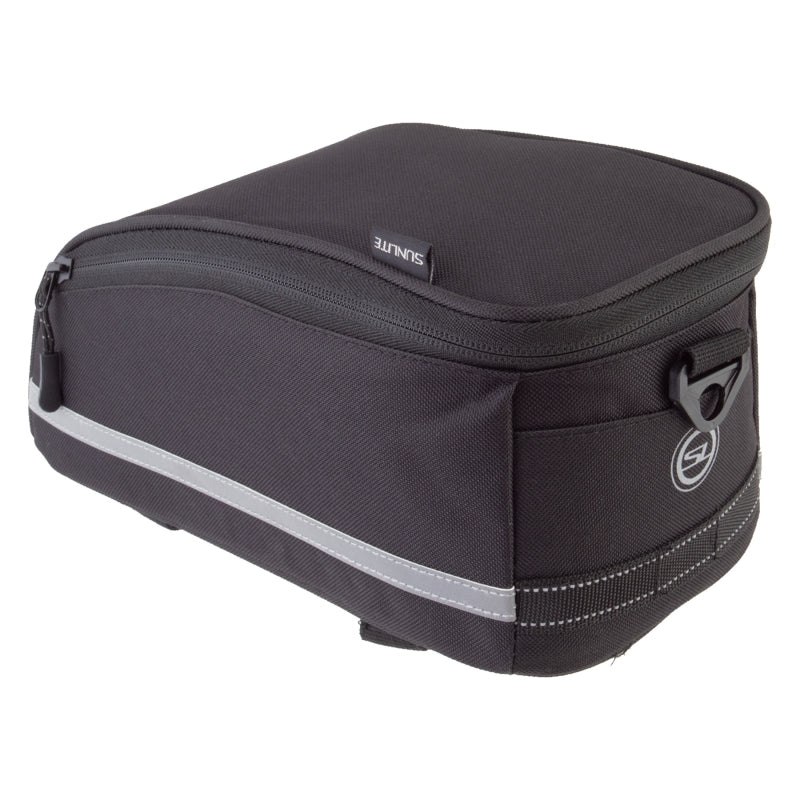 Bags Sunlite Sunlite RackPack Small Bag Velcro Straps 11x5.5x5.5` 280 c.i. Black Dark Slate Gray