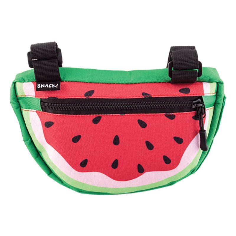 Bags Snack! Snack! Watermelon Frame Bag Velcro Straps 8x5x1.5` 60 c.i. Watermelon Tomato