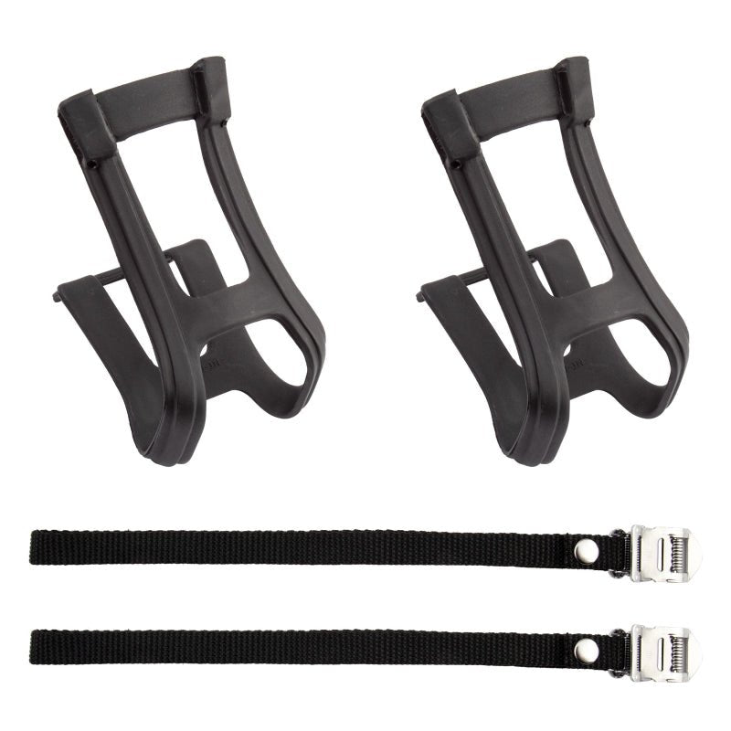 Pedals Sunlite Sunlite ATB Toe Clips and Straps Large Dark Slate Gray