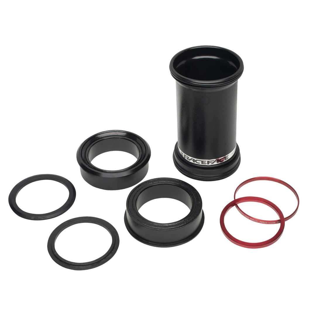 RaceFace CINCH BB124 Bottom Bracket 41mm ID x 124mm Shell x 30mm Spindle Double Row Bearing External Seal