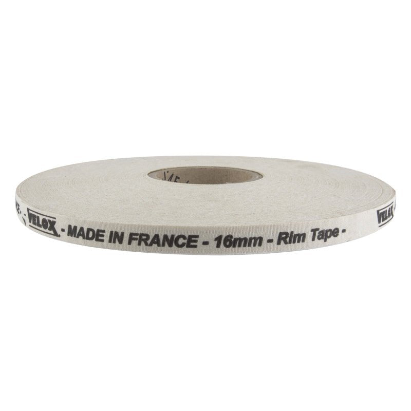 Rim accessories Velox Velox Rim Tape Universal 16mm White Velox 100m Roll Cloth Gray