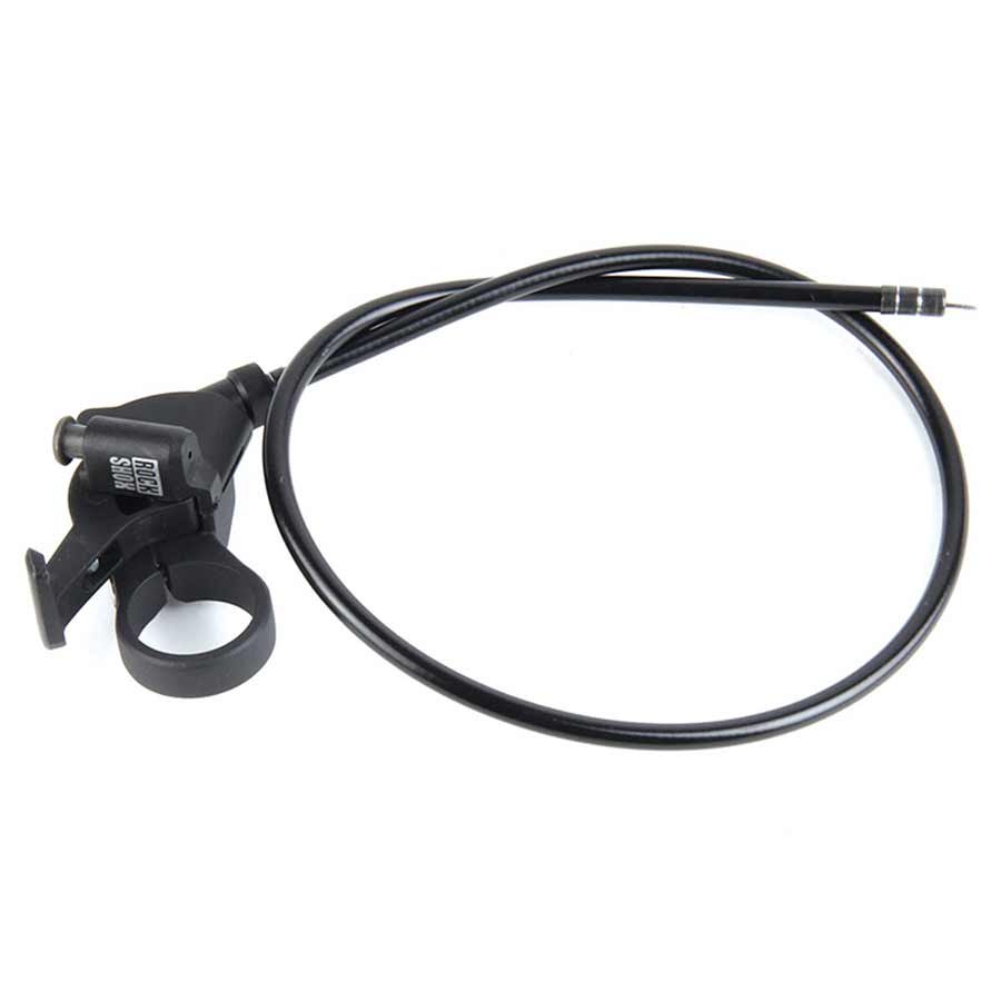 Fork Remote Kits RockShox RockShox PopLoc Lever - Left 17mm Cable Pull RL (Pre 2013) all TK Dampers Dark Slate Gray