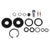 Service Kit RockShox RockShox Fork Service Kit Reba 2005-2008/Recon 2006-2009/Revelation 2006-2009/Pike2005-2010 Dual Air/Solo Air Light Gray