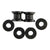 Air Springs & Parts RockShox RockShox All-Travel Spacer Kit Dark Slate Gray