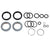 Service Kit RockShox RockShox Fork Service Kit Basic: Lyrik Dual Position Air (2012-2015) Dark Slate Gray