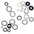 Service Kit RockShox RockShox 2012-13 Revelation Dual Position Air/Motion Control Fork Service Kit Light Gray