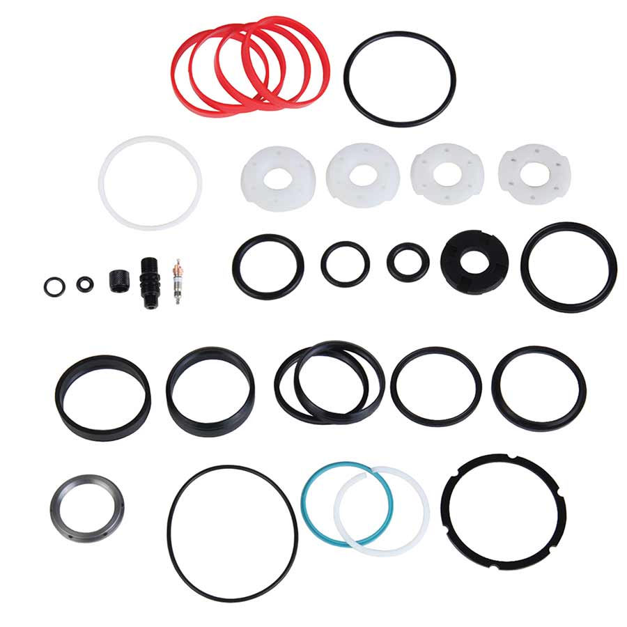 Rear Shock Spring RockShox RockShox Full Air Can Service Kit 11-14 Vivid Air Shocks Light Gray
