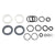 Service Kit RockShox RockShox Fork Service Kit Basic: Revelation Dual Position Air (2012- 2013) Dark Slate Gray