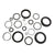 Service Kit RockShox RockShox Fork Service Kit Basic: 30 Gold A1(2014-2016) Dark Slate Gray