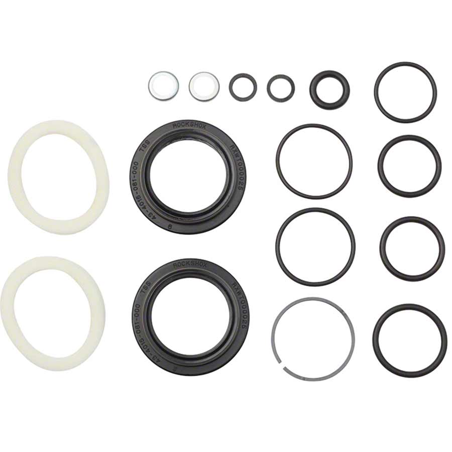 Service Kit RockShox RockShox Fork Service Kit Basic: XC32 Solo Air A3/Recon Silver B1 Dark Slate Gray