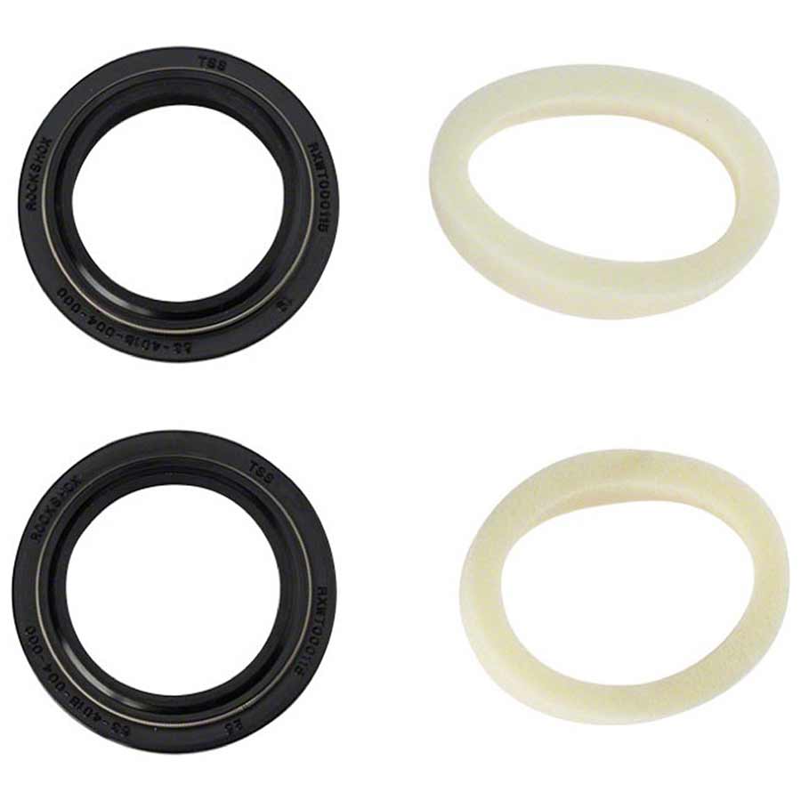Seal Kit RockShox RockShox Dust Seal/Foam Ring BLK Flanged 32mm Seal 10mm Foam Ring - Revelation A3 Dark Slate Gray