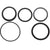 Rear Shock Parts & Service Kits RockShox RockShox Rear Shock Service Kit - Monarch XX B1 2014+ Dark Slate Gray