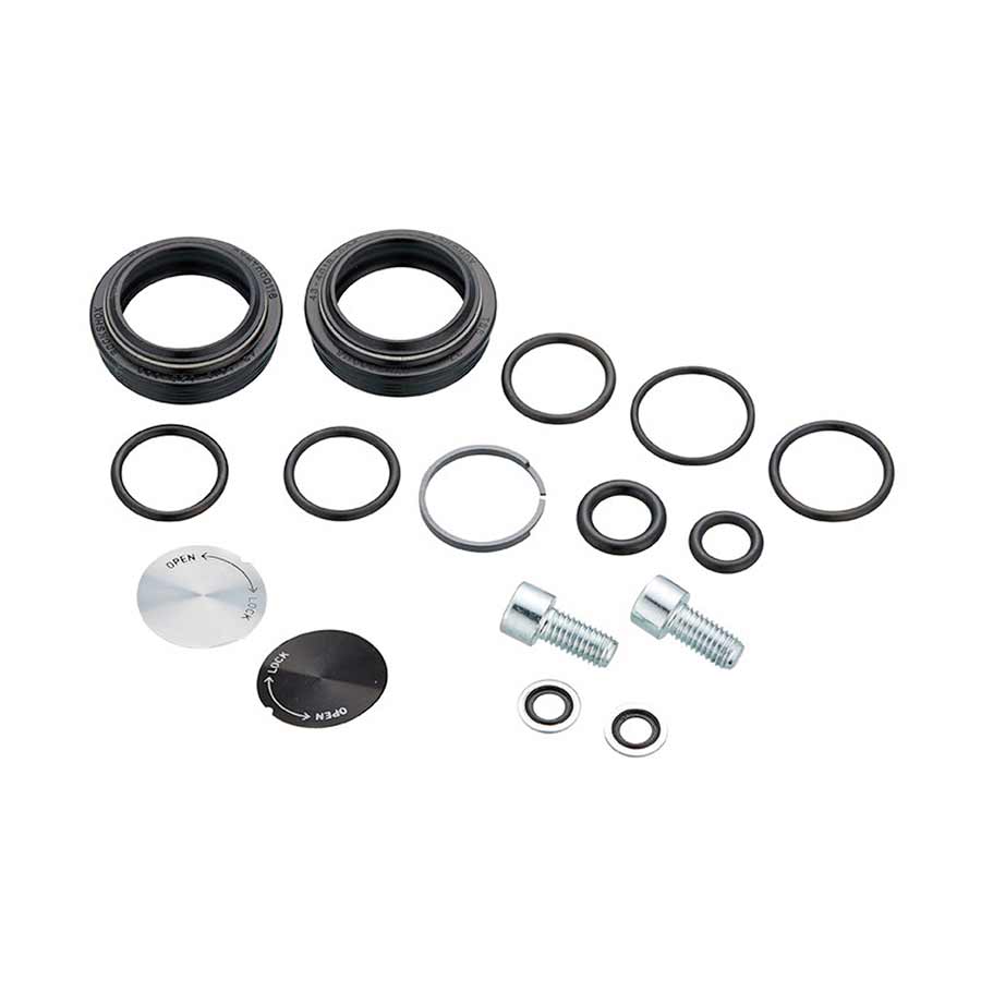 Service Kit RockShox RockShox Fork Service Kit Basic: Paragon Gold Solo Air A1 Dark Slate Gray