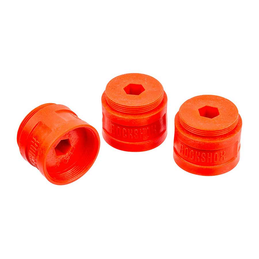 Air Springs & Parts RockShox RockShox Bottomless Tokens - Solo Air / DebonAir SID Reba Revelation RS-1 Bluto Argyle RCT Solo Air 35 Gold Qty 5 Orange Red