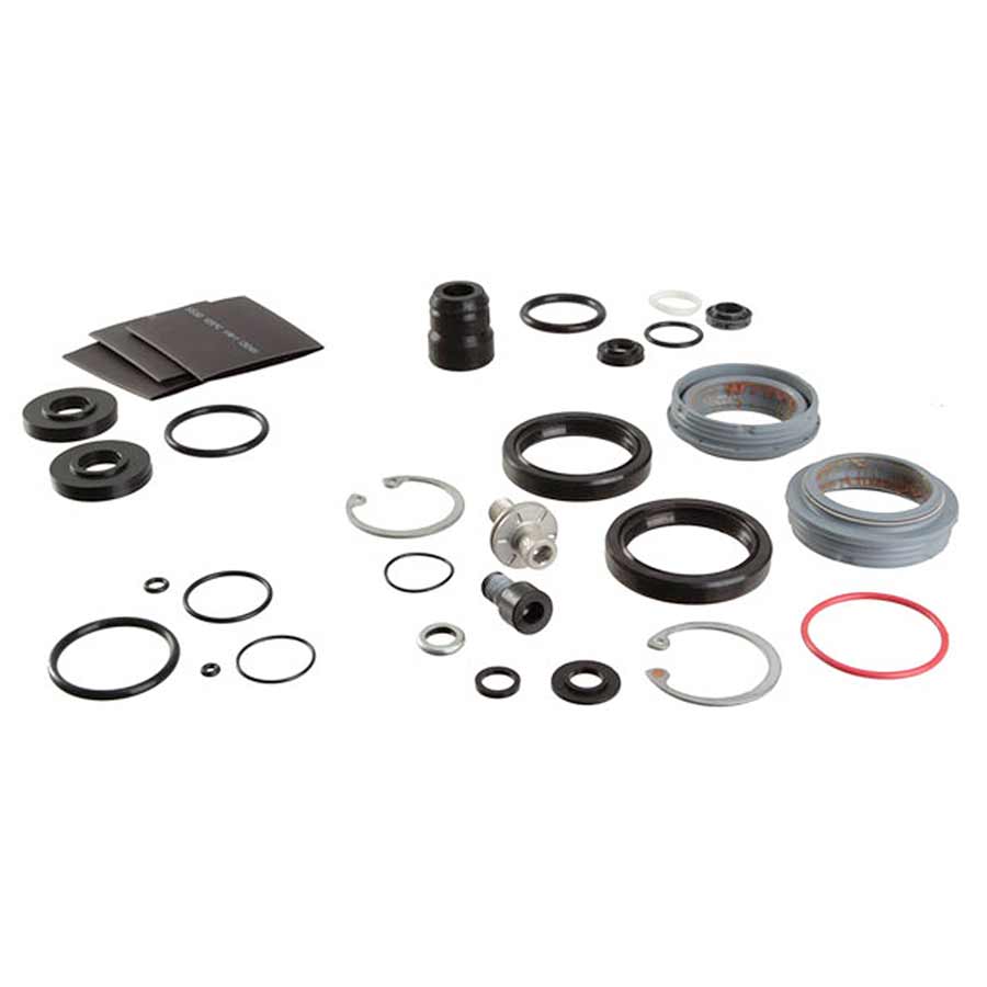 Service Kit RockShox RockShox Fork Service Kit Full: BoXXer Team Charger Damper Upgraded B1 Dark Slate Gray