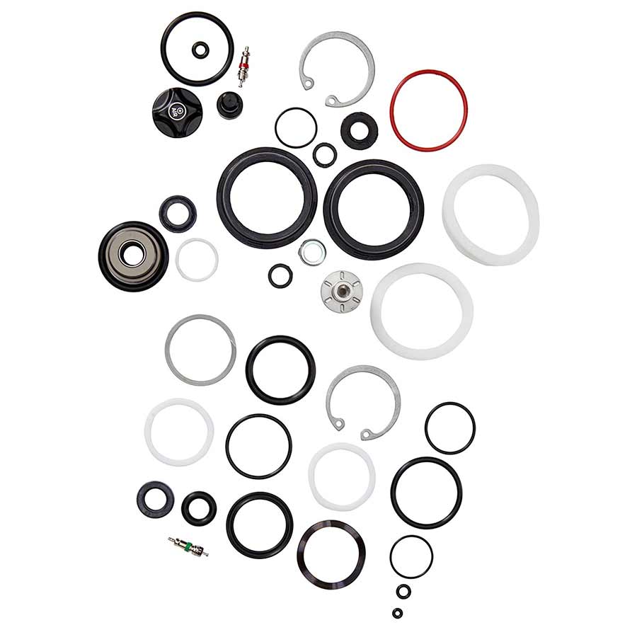 Service Kit RockShox RockShox Fork Service Kit Full: BoXXer World Cup Charger Damper Upgraded B1 Black