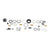 Dropper Post Parts RockShox RockShox Reverb Full Service Kit (includes upgraded Black IFP) A1 Dark Slate Gray