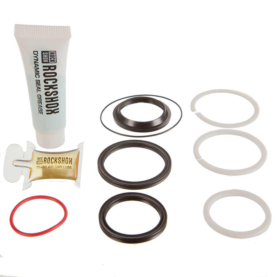 Rear Shock Parts & Service Kits RockShox RockShox Rear Shock Service Kit - 50 Hour Deluxe/Super Deluxe A1-B2 (2017+) Light Gray