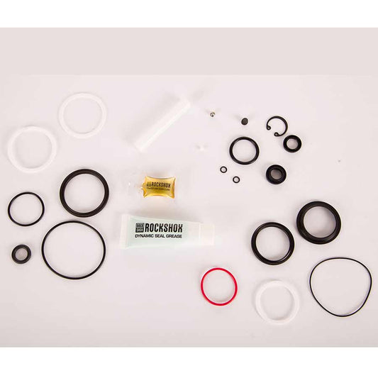 Rear Shock Parts & Service Kits RockShox RockShox Rear Shock Service Kit - 200 hour/1 Year Deluxe Trek ReAktiv Thru Shaft Antique White