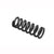 Rear Shock Spring RockShox RockShox Metric Shock Coil Springs 114mm (37.5-45mm travel) 700lb Black Dark Slate Gray
