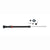 Damper Compression RockShox RockShox Damper Upgrade Kit - Charger2.1 RCT3 Crown Adjust Lyrik/Yari A1+/2016+ / Pike 29+ B1+/2017+ Dark Slate Gray