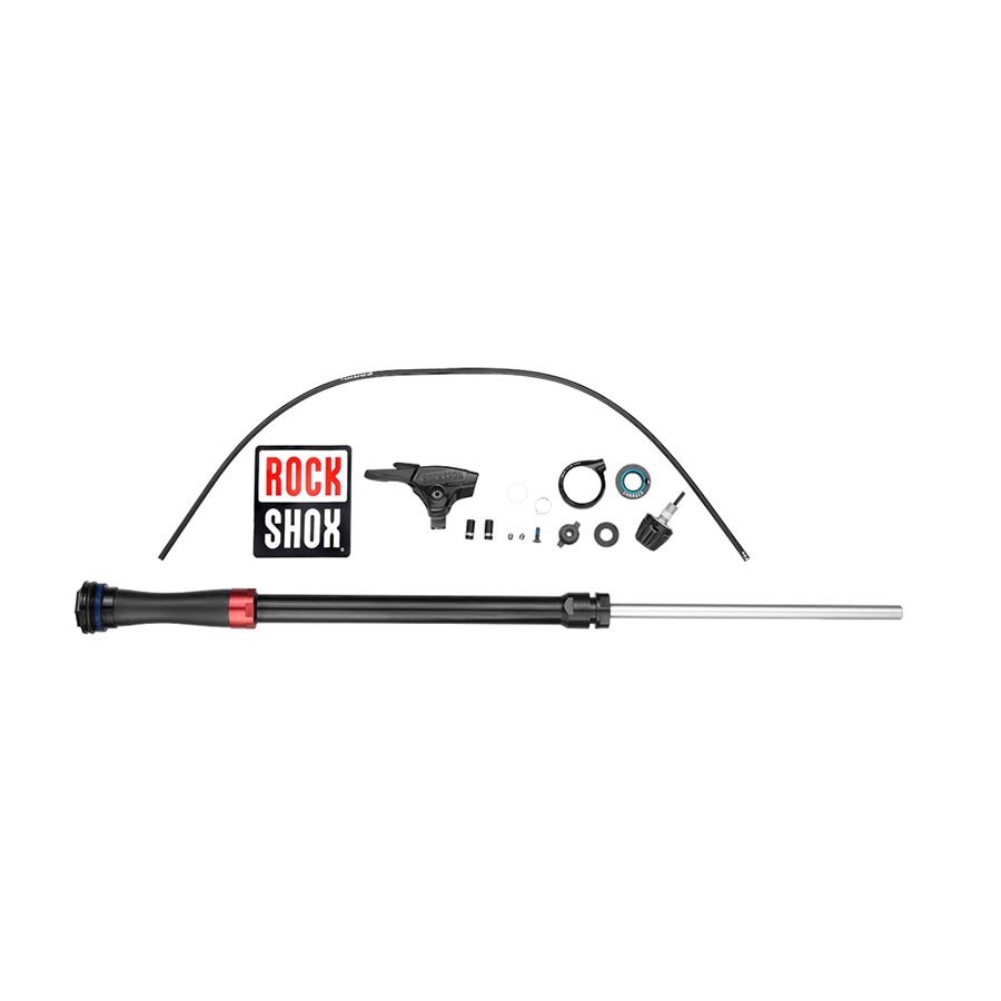 Fork Suspension Accessories RockShox RockShox Charger 2 Upgrade Kit - Pike RCT Remote Dark Slate Gray