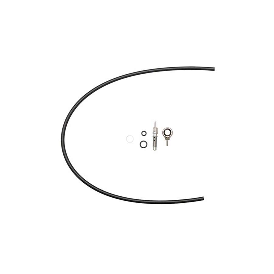 Fork Remote Kits RockShox RockShox XLoc Banjo Hose Barb Kit Dark Slate Gray