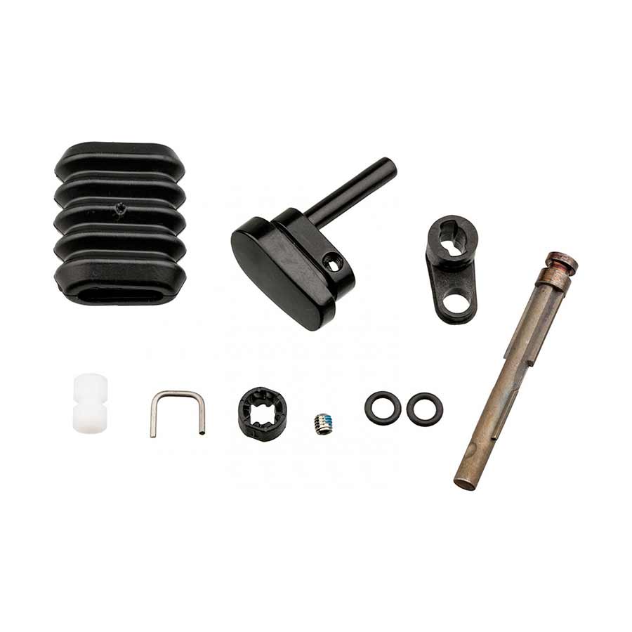 Fork Remote Kits RockShox RockShox XLoc Full Sprint Dual Suspension Remote Button/Boot/Master Piston Assembly Gold Adjuster Dark Slate Gray