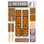 Sticker/Decal RockShox RockShox Fork Decal Kit - 30/32mm/RS1 Orange Beige
