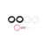 Seal Kit RockShox RockShox Dust Wiper Kit - 30mm Flangeless Low Friction Dust Wipers 10mm Foam Rings - Judy Silver/Judy Gold BOOSTâ„¢ FORKS Lavender