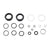 Service Kit RockShox RockShox Fork Service Kit - 200 Hour/1 Year 35 Silver R/TK A1 White Smoke