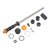 Air Springs & Parts RockShox RockShox DebonAir Spring Assembly - 100 - 160mm Top Cap Spring Travel Spacers Shaft Bolt 35 Gold A1 Dim Gray