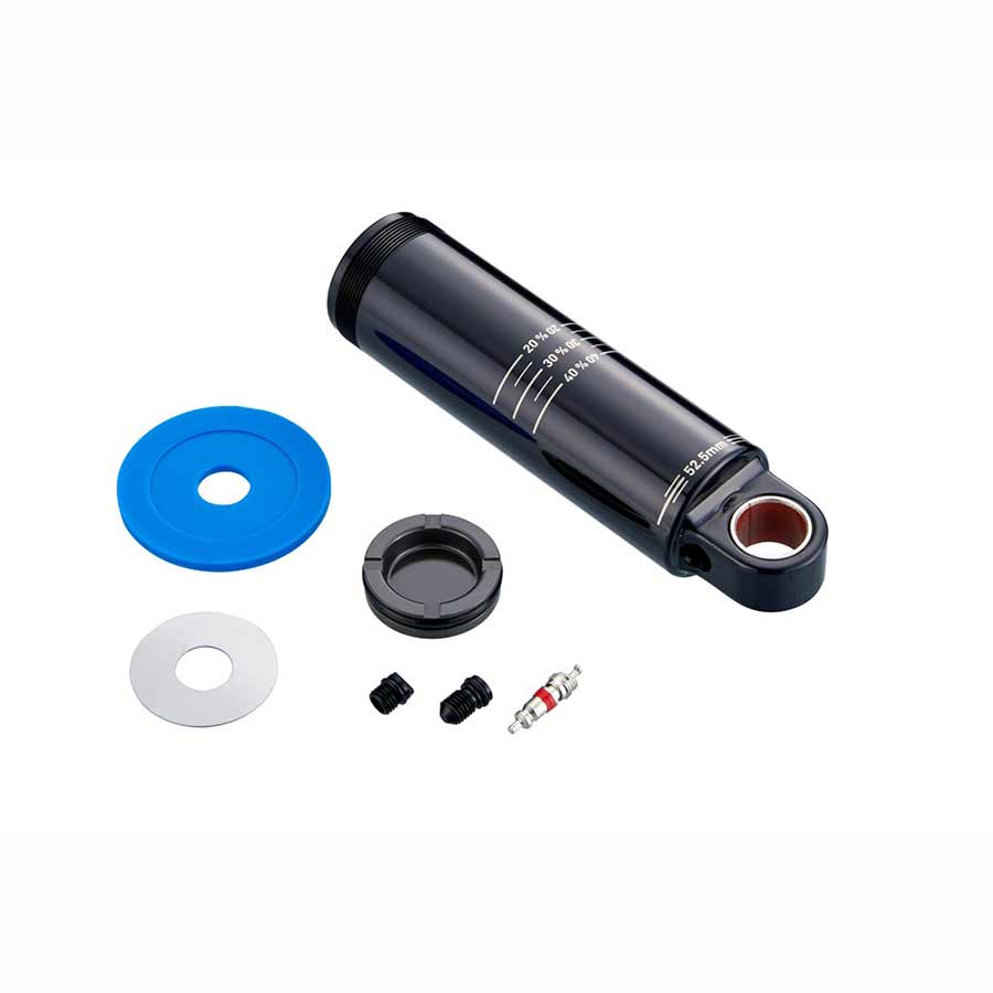 Rear Shock Parts & Service Kits RockShox RockShox Rear Shock Damper Body IFP - Standard Eyelet 52.5mm stroke 55mm plus 2.5mm Travel Spacer Deluxe A1 Super Deluxe A1 Fast B Dark Slate Gray