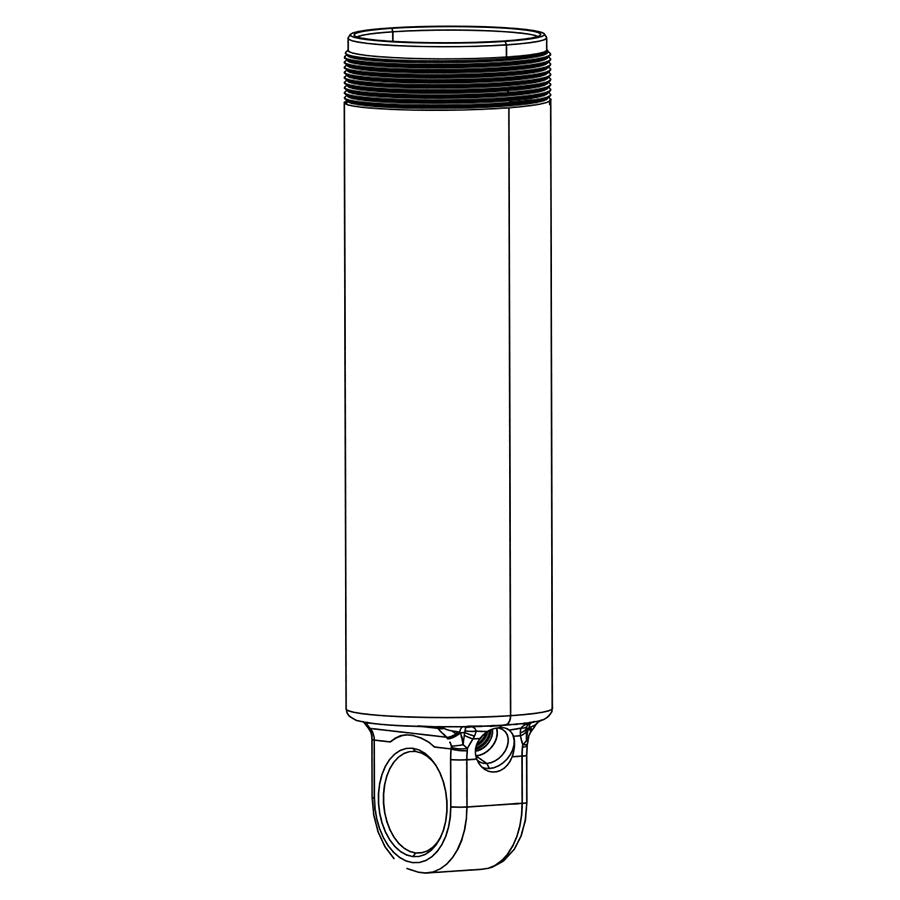Rear Shock Parts & Service Kits RockShox RockShox Rear Shock Damper Body IFP - Standard Eyelet 50mm stroke Deluxe A1 Super Deluxe A1 Trek Fast BLK Light Gray