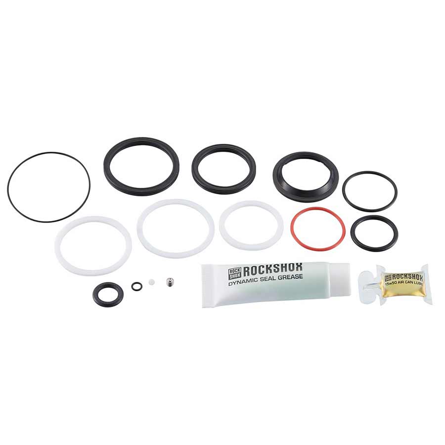 Rear Shock Parts & Service Kits RockShox RockShox Rear Shock Service Kit - 200 Hour/1 Year Super Deluxe Thru-Shaft TREK 2021 C1 Dark Slate Gray