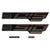 Sticker/Decal RockShox Rockshox Fork Decal Kit - SID SL Ultimate 27.5"/29" Gloss Rainbow Foil/High Gloss BLK Dark Slate Gray