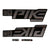 Sticker/Decal RockShox Rockshox Fork Decal Kit - Pike Ultimate 27.5"/29" Gloss Polar Foil/High Gloss BLK Black