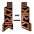 Sticker/Decal RockShox Rockshox Fork Decal Kit - Lyrik Ultimate 27.5"/29" Matte Copper Foil/High Gloss BLK Rosy Brown