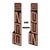 Sticker/Decal RockShox RockShox Fork Decal Kit - ZEB Ultimate 27/29" Matte Copper Foil/High Gloss BLK Black