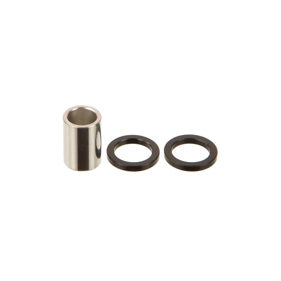 Shock Mounting Hardware RockShox RockShox Rear Shock Mounting Hardware - 3-Piece 1/2" 9.5 x 18.0 Compatible w/ Imperial Metric Shocks Light Gray