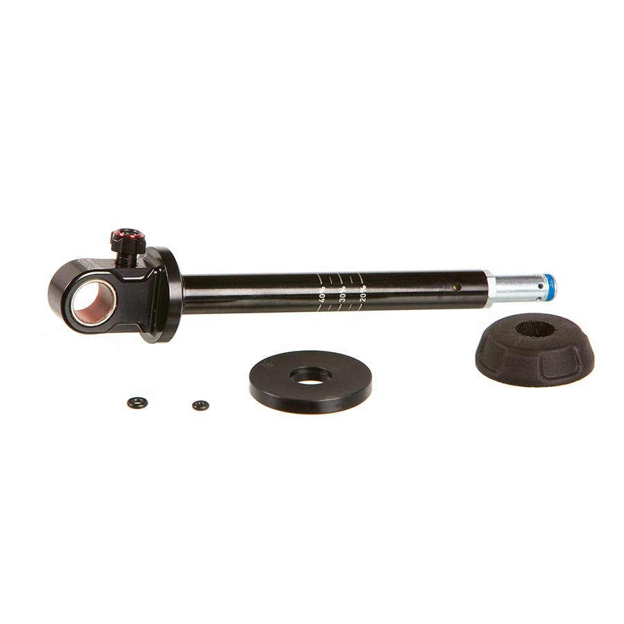Rear Shock Parts & Service Kits RockShox RockShox Rear Shock Damper Shaft Assembly - Super Deluxe Coil Standard Shaft Eyelet 60mm A1-A2 Dark Slate Gray