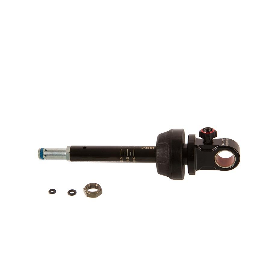 Rear Shock Parts & Service Kits RockShox RockShox Rear Shock Damper Shaft Assembly - Super Deluxe Coil Standard Shaft Eyelet 47.5mm A1-A2 Black