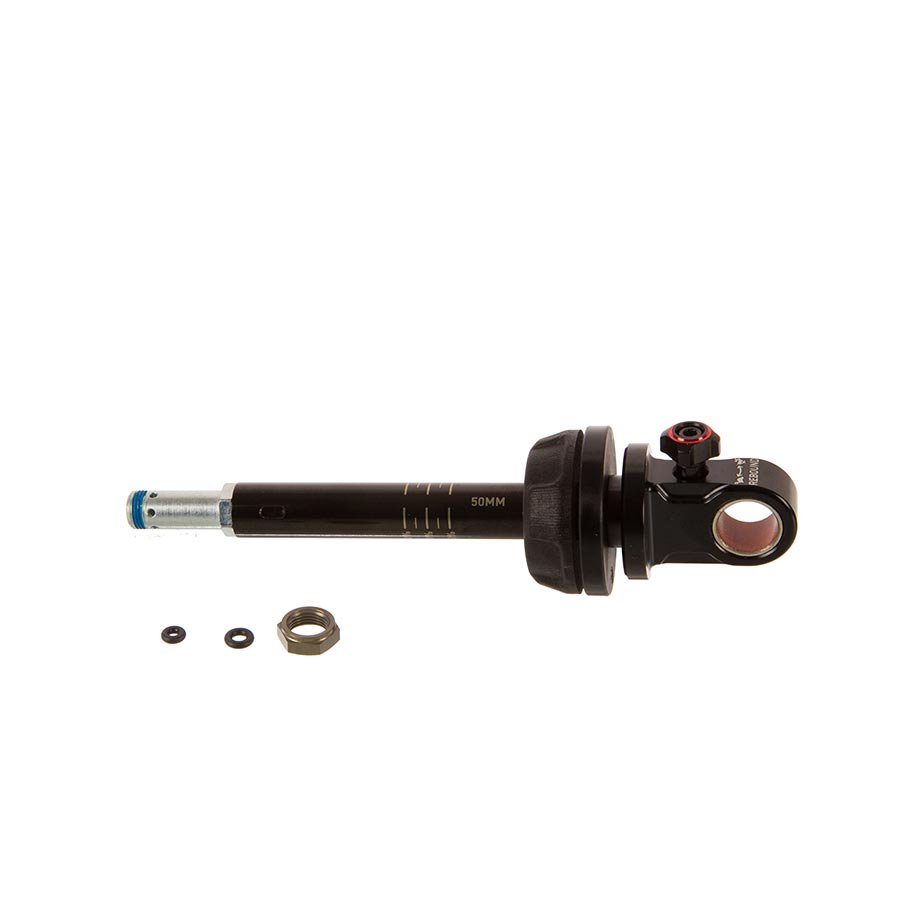 Rear Shock Parts & Service Kits RockShox RockShox Rear Shock Damper Shaft Assembly - Super Deluxe Coil Standard Shaft Eyelet 50mm A1-A2 Black