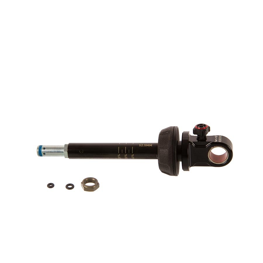 Rear Shock Parts & Service Kits RockShox RockShox Rear Shock Damper Shaft Assembly - Super Deluxe Coil Standard Shaft Eyelet 52.5mm A1-A2 Dark Slate Gray