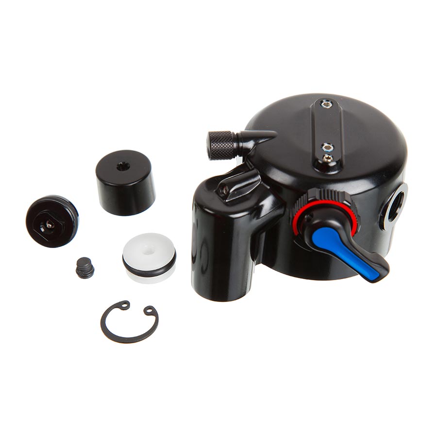 Rear Shock Spring RockShox RockShox Eyelet Assembly Deluxe ThruAktiv (A1) Trunnion Dark Slate Gray