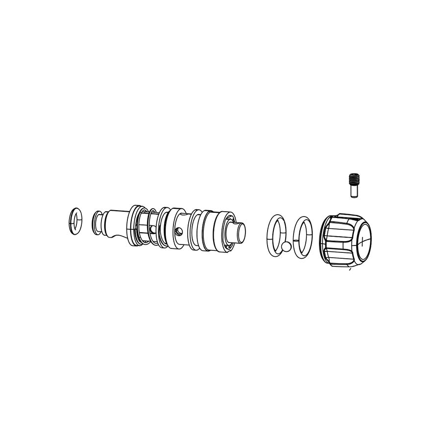 Rear Shock Spring RockShox RockShox Rebound Adjuster Kit 11-14 Monarch Plus (B1) Lavender