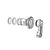 Shock Misc Service Parts RockShox RockShox Monarch Rebound/Comp Knob 11.4115.107.050 Dark Slate Gray