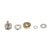 Rear Shock Parts & Service Kits RockShox RockShox Rear Shock Damper Sealhead Assembly - SIDluxe A1 (2020) Gray