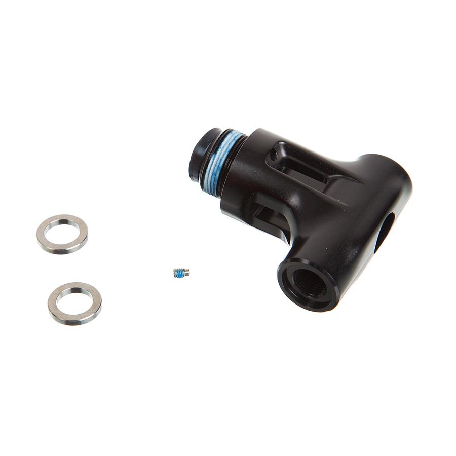 Rear Shock Parts & Service Kits RockShox RockShox Rear Shock Yoke - Asymmetric - Deluxe ThruAktiv A1 (2017-2020) Dark Slate Gray